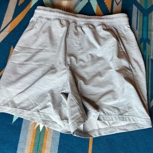 Lululemon Pacebreaker 5” Linerless Small Heather Seasalt Color